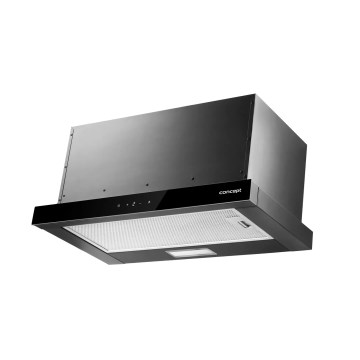 Concept OPV3860bc - Cappa aspirante estraibile 60 cm nera