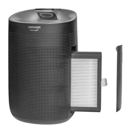 Concept OV1210 - Deumidificatore e purificatore d'aria PERFECT AIR 1 l 45W/230V nero