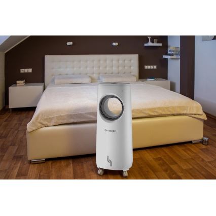 Concept OV5220 - Raffrescatore d'aria portatile multifunzione 4 in 1 5 l 80 W/230 V bianco + telecomando