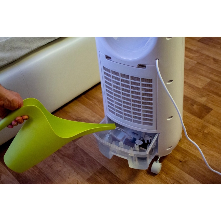 Concept OV5220 - Raffrescatore d'aria portatile multifunzione 4 in 1 5 l 80 W/230 V bianco + telecomando