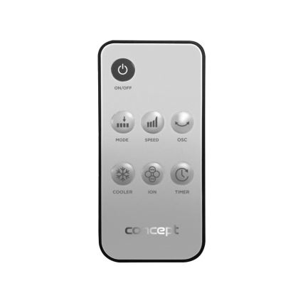 Concept OV5220 - Raffrescatore d'aria portatile multifunzione 4 in 1 5 l 80 W/230 V bianco + telecomando