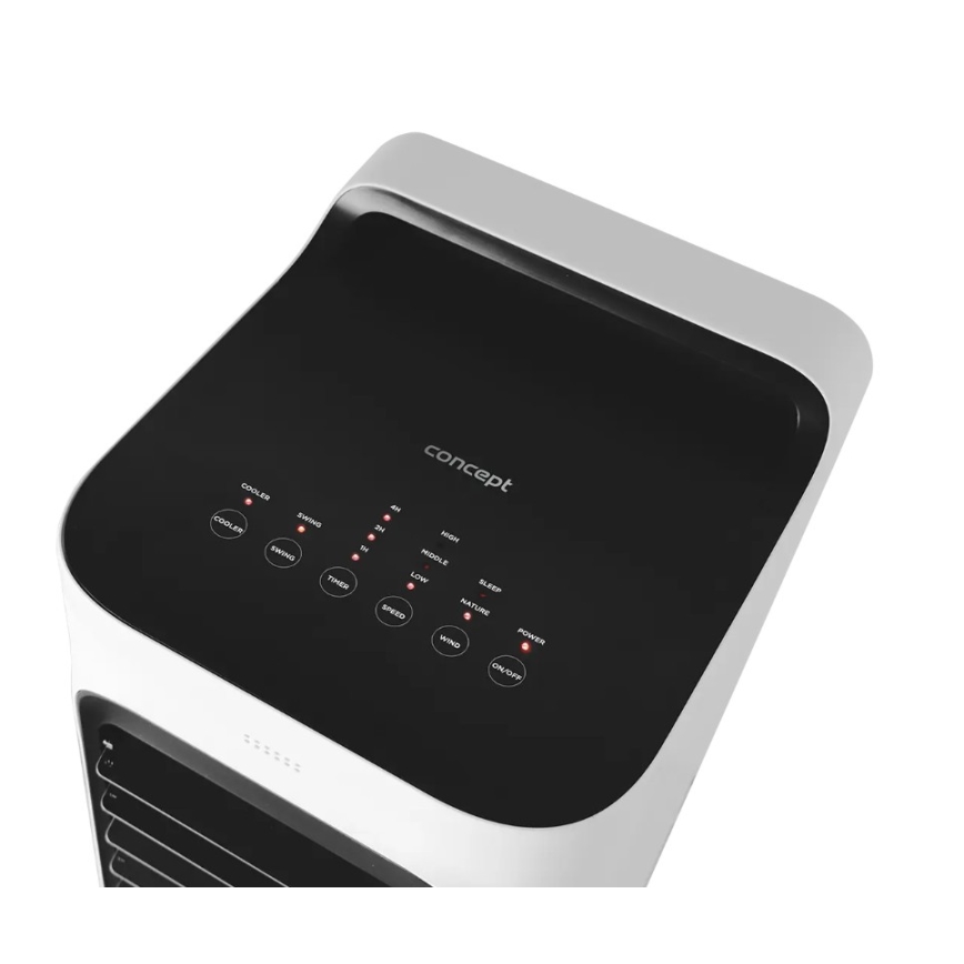 Concept OV5230 - Raffrescatore d'aria portatile 2 in 1 6 l 80W/230V bianco + telecomando