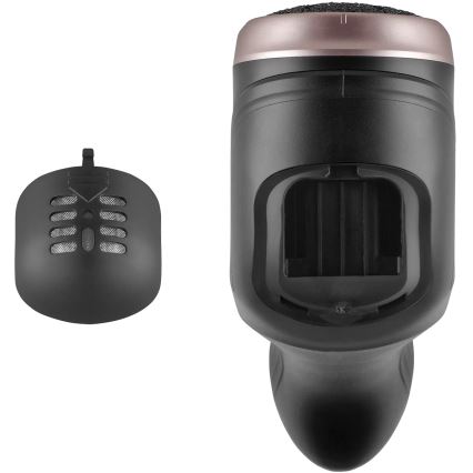 Concept PN3020 - Lima elettrica per talloni PERFECT SKIN 5V 1200 mAh IPX6 nero/oro rosa