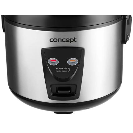 Concept RE2020 - Cuociriso 2 in 1 650W/230V 1,5 l acciaio inox/nero