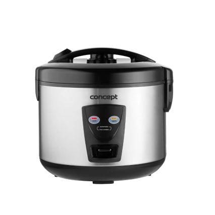 Concept RE2020 - Cuociriso 2 in 1 650W/230V 1,5 l acciaio inox/nero