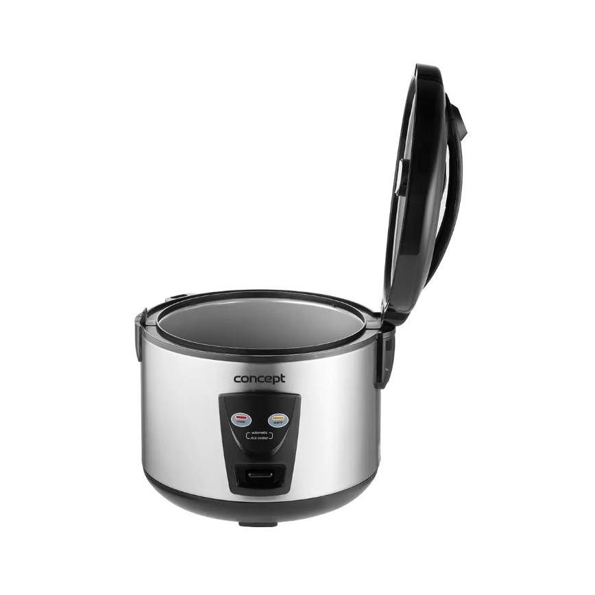 Concept RE2020 - Cuociriso 2 in 1 650W/230V 1,5 l acciaio inox/nero