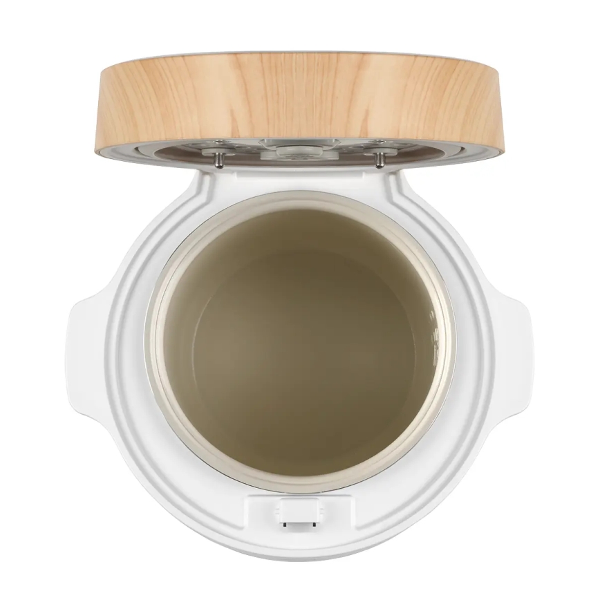 Concept RE3030 - Cuociriso digitale 2 in 1 380W/230V 1,5 l bianco/effetto legno