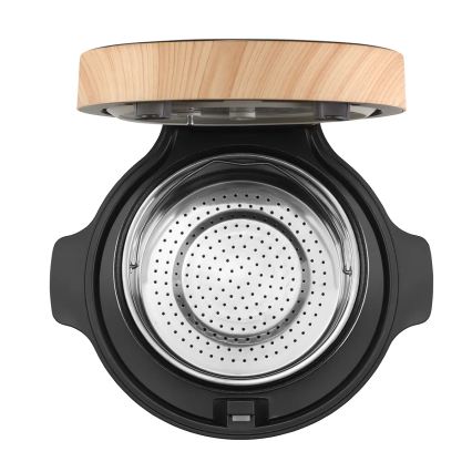 Concept RE4040 - Cuociriso digitale 2 in 1 450 W/230 V 2 l nero/effetto legno