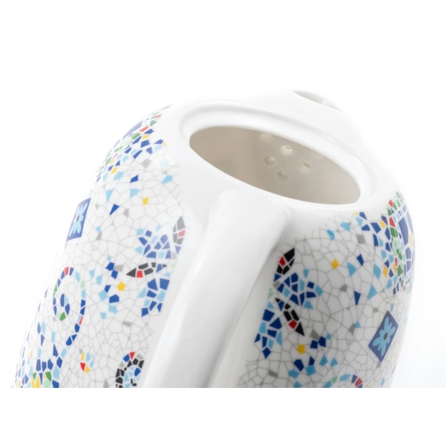 Concept RK0020 - Bollitore elettrico 1,5 l 1350W/230V multicolore/ceramica