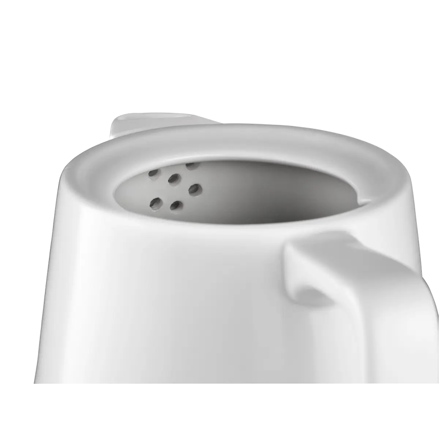 Concept RK0060 - Bollitore elettrico 1 l 1000W/230V bianco/ceramica