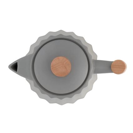 Concept RK0092 - Bollitore elettrico rapido 1,5 l 1500W/230V grigio scuro/effetto legno/ceramica