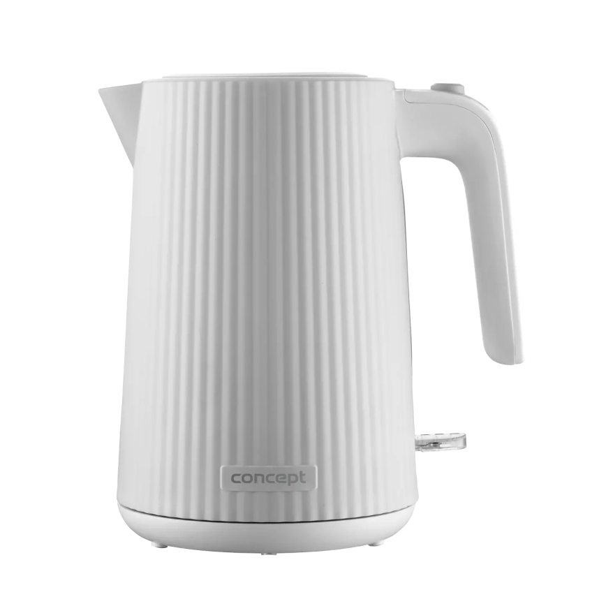 Concept RK2390 - Bollitore elettrico 1,7 l 2200W/230V bianco