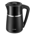 Concept RK3100 - Bollitore elettrico rapido con controllo della temperatura 1,7 l 2200W/230V nero
