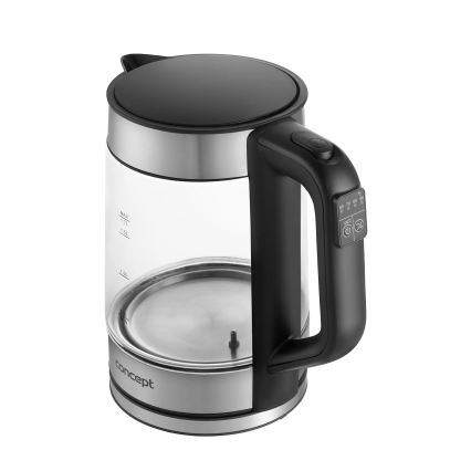 Concept RK4067 - Bollitore elettrico con regolazione della temperatura 1,7 l 2200W/230V acciaio inox