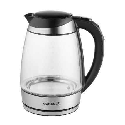 Concept RK4120 - Bollitore elettrico con regolazione della temperatura 1,7 l 2200 W/230 V acciaio inox