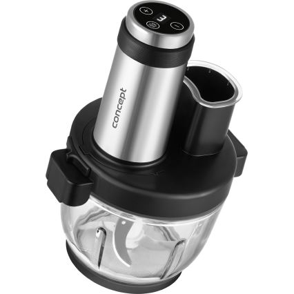 Concept RM3300 - Robot da cucina con grattugia 1000W/230V nero/acciaio inossidabile