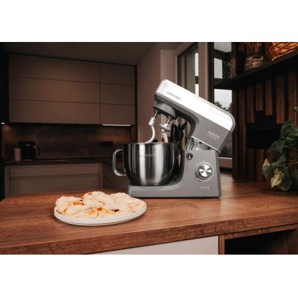 Concept RM6000 - Impastatrice planetaria da cucina DOUGH EXPERT 1900W/230V antracite/acciaio inox