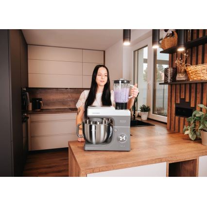 Concept RM6000 - Impastatrice planetaria da cucina DOUGH EXPERT 1900W/230V antracite/acciaio inox