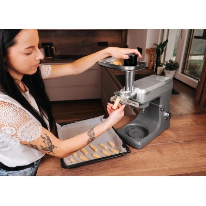 Concept RM6000 - Impastatrice planetaria da cucina DOUGH EXPERT 1900W/230V antracite/acciaio inox