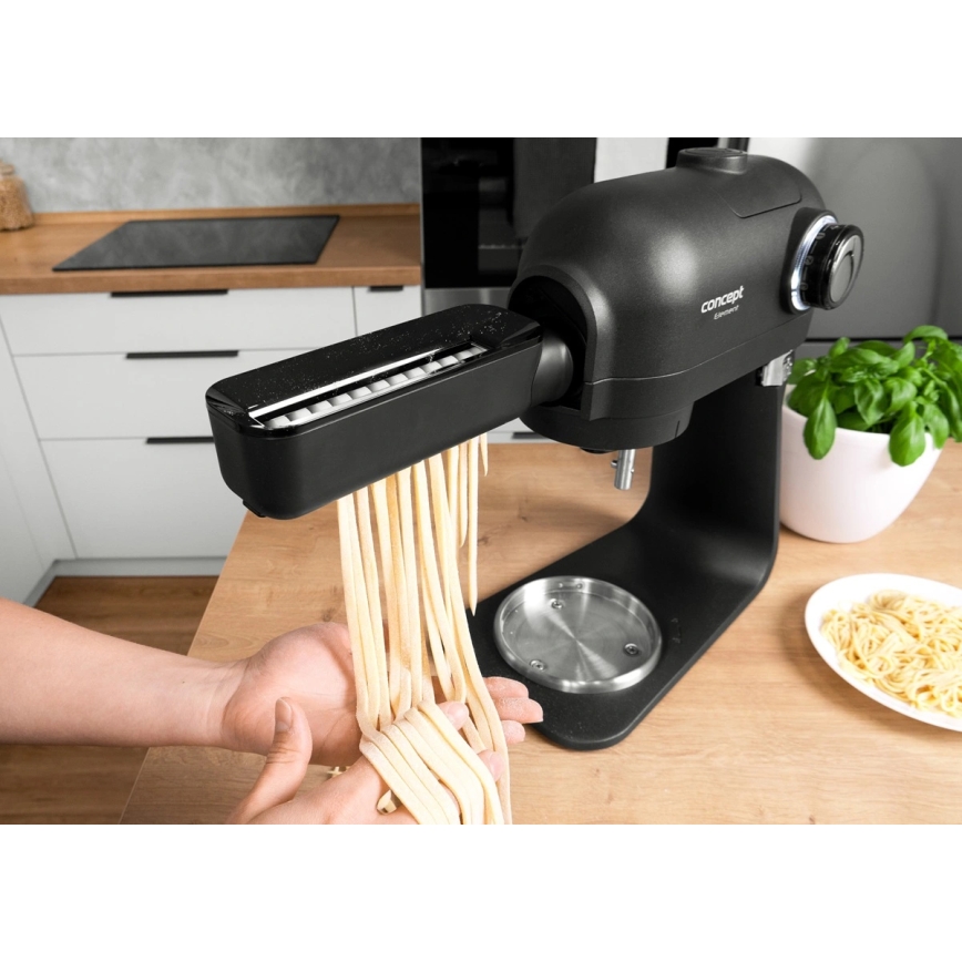 Concept RM8000 - Robot da cucina con ciotola in acciaio inox 1200 W/230 V, nero