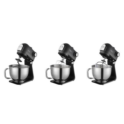 Concept RM8000 - Robot da cucina con ciotola in acciaio inox 1200 W/230 V, nero