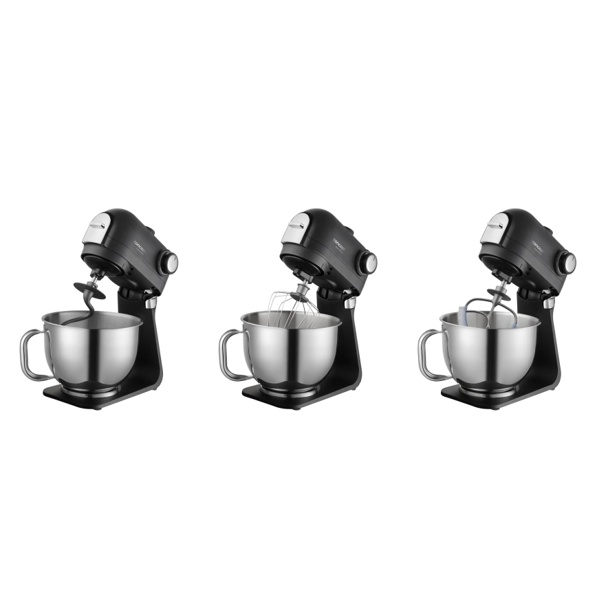 Concept RM8000 - Robot da cucina con ciotola in acciaio inox 1200 W/230 V, nero