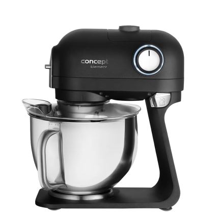 Concept RM8000 - Robot da cucina con ciotola in acciaio inox 1200 W/230 V, nero