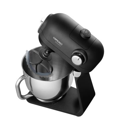 Concept RM8000 - Robot da cucina con ciotola in acciaio inox 1200 W/230 V, nero