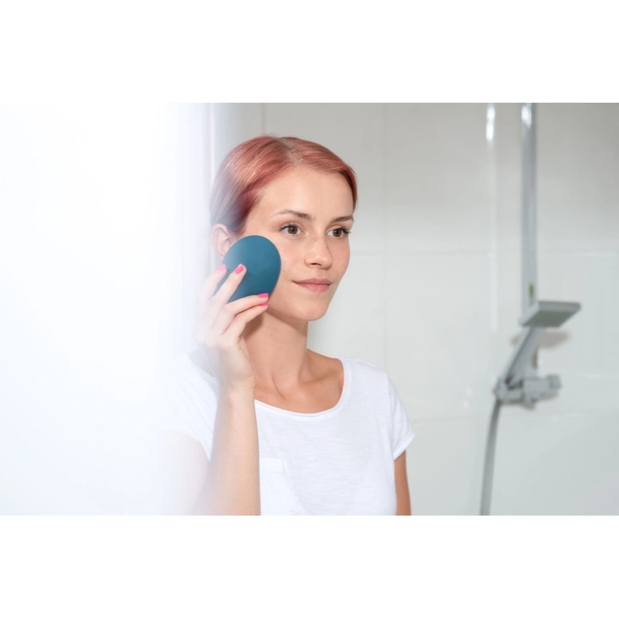 Concept SK9100 - Spazzolino detergente per il viso SONIVIBE 2W/5V 250 mAh IPX7 blu