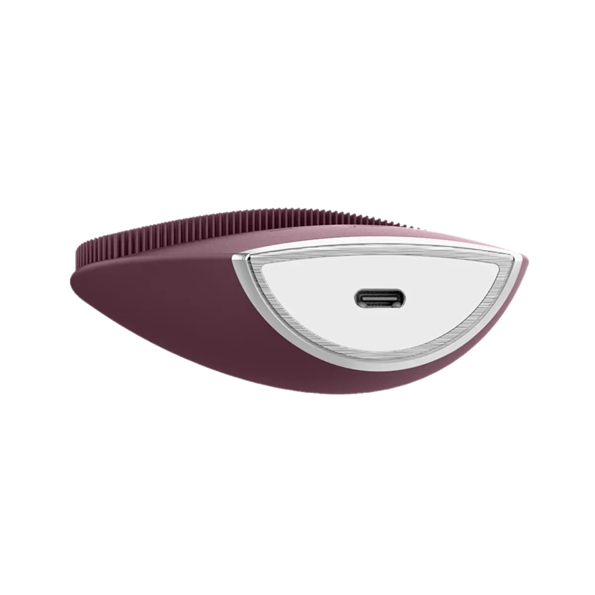 Concept SK9101 - Spazzola detergente per il viso SONIVIBE 2W/5V 250 mAh IPX7 rossa