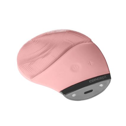 Concept SK9102 - Spazzola detergente per il viso SONIVIBE 2W/5V 250 mAh IPX7 rosa