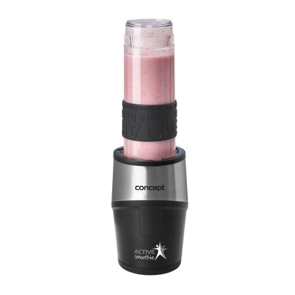 Concept SM3385 - Frullatore per smoothie con accessori ACTIVE SMOOTHIE 500W/230V nero