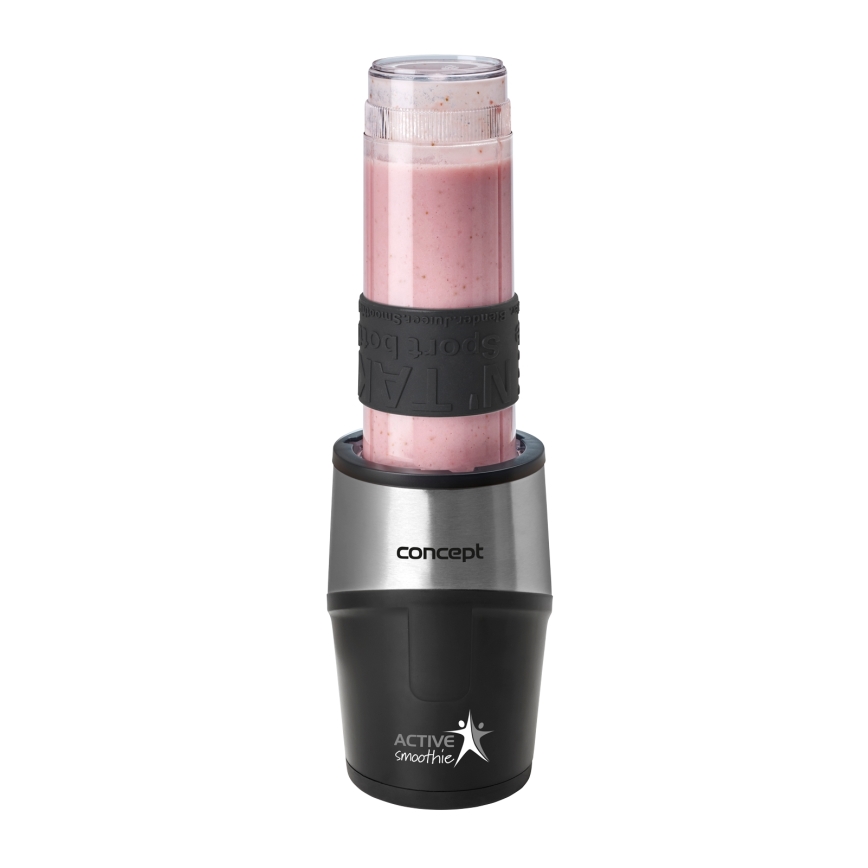 Concept SM3385 - Frullatore per smoothie con accessori ACTIVE SMOOTHIE 500W/230V nero