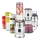 Concept SM3391 - Frullatore per smoothie con accessori 700W/230V bianco