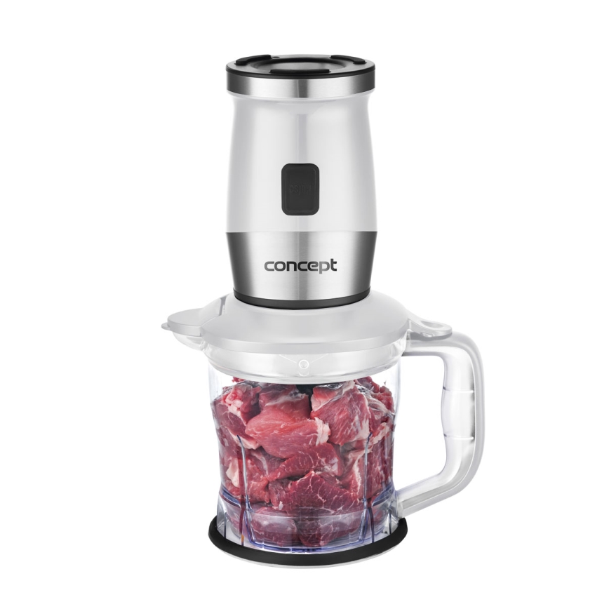 Concept SM3391 - Frullatore per smoothie con accessori 700W/230V bianco