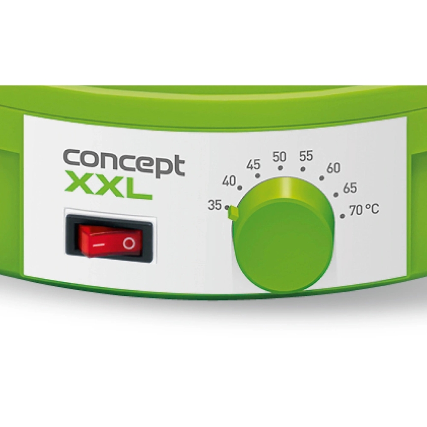 Concept SO1025 - Essiccatore per alimenti 245 W/230 V, verde