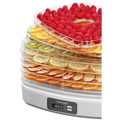 Concept SO2080 - Essiccatore per alimenti 260W/230V bianco