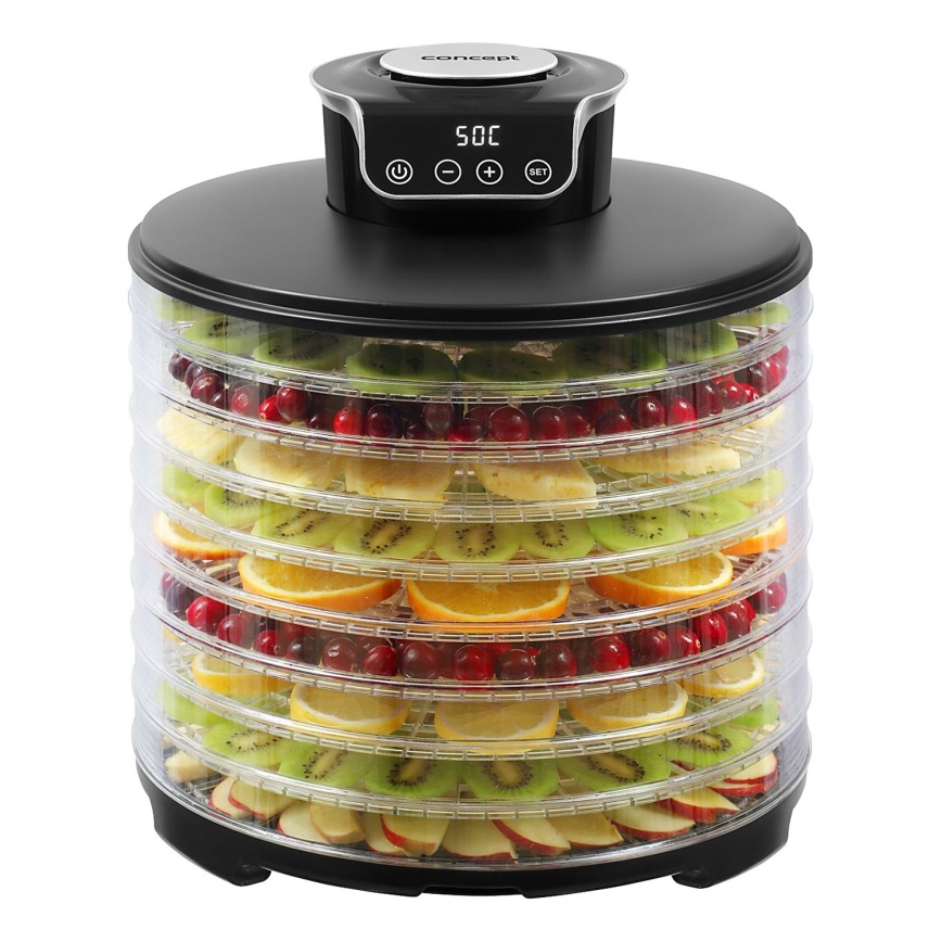 Concept SO3010 - Essiccatore per alimenti 245W/230V nero