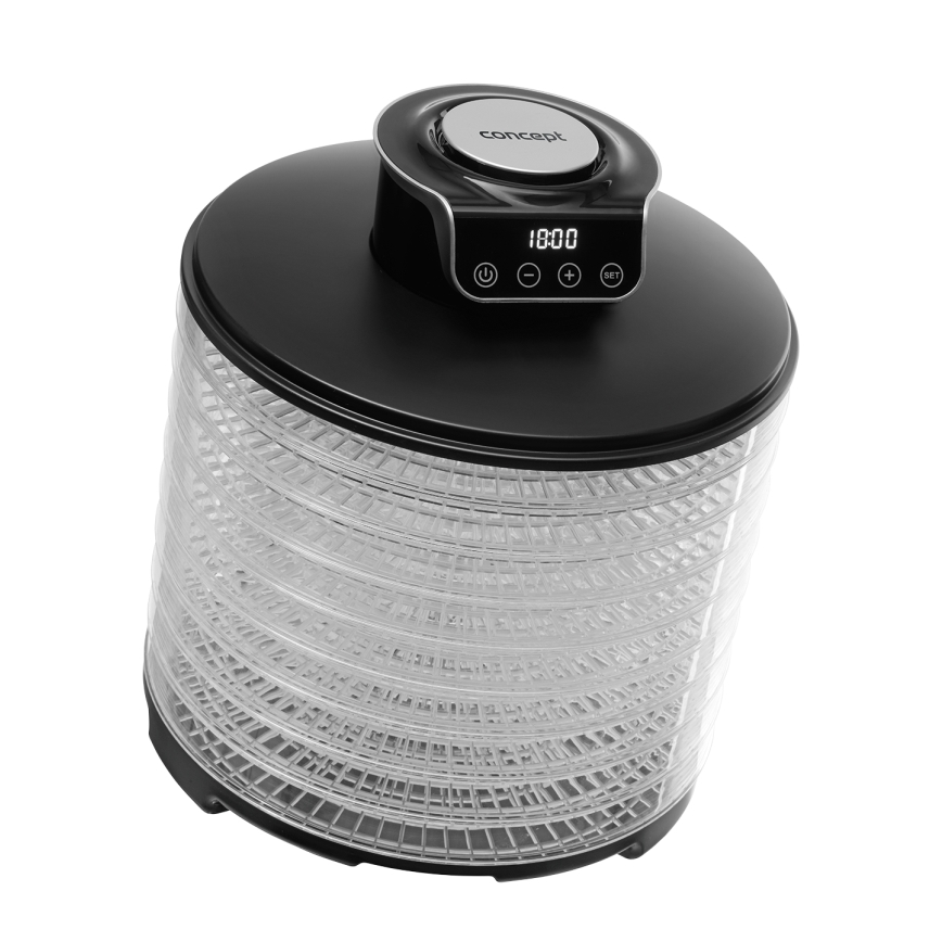 Concept SO3010 - Essiccatore per alimenti 245W/230V nero