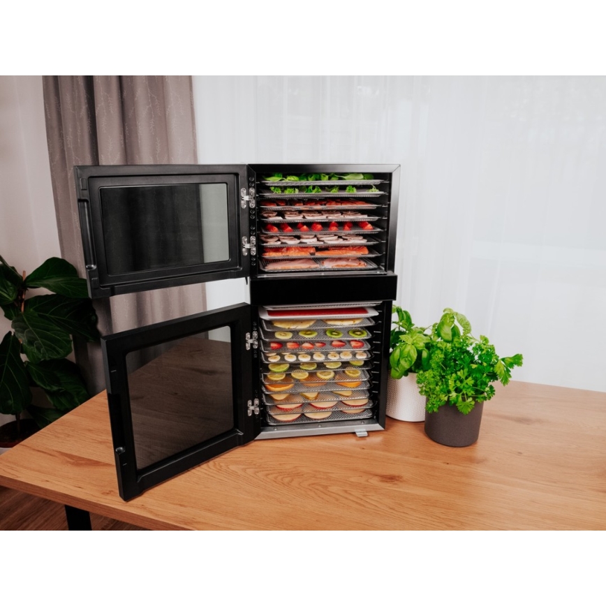 Concept SO7000 - Essiccatore per alimenti 1500 W/230 V nero