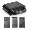Concept SV3054 - Macchina per i panini 3in1 700W/230V nero