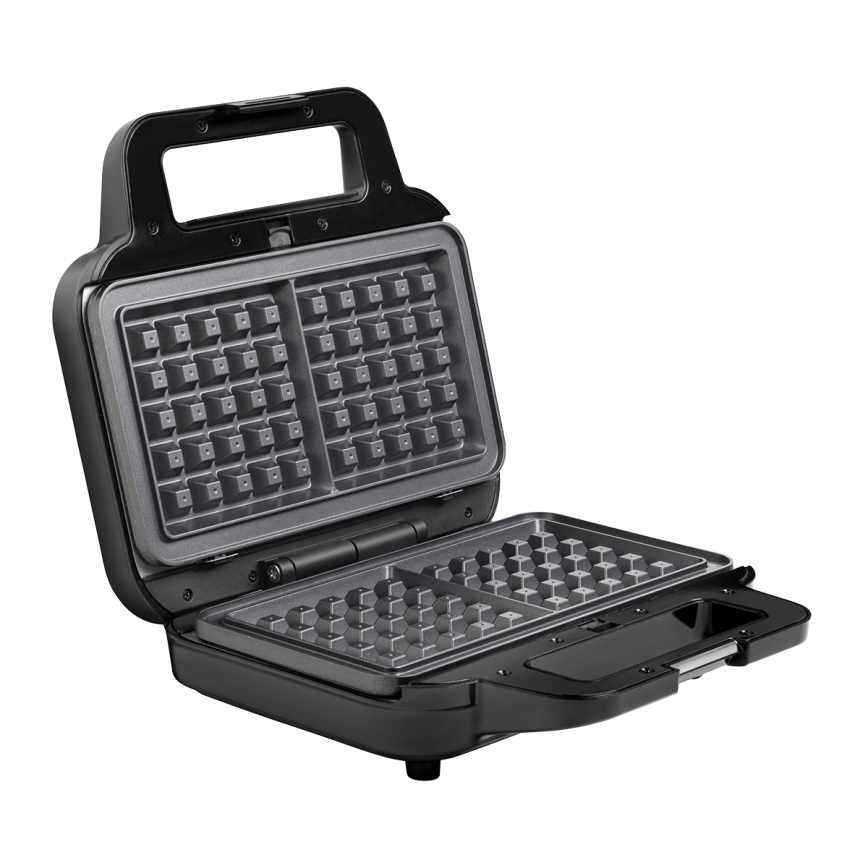 Concept SV3070 - Tostapane XXL 4 in 1 900W/230V nero/acciaio inox