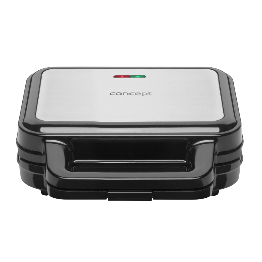 Concept SV3070 - Tostapane XXL 4 in 1 900W/230V nero/acciaio inox