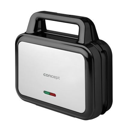 Concept SV3070 - Tostapane XXL 4 in 1 900W/230V nero/acciaio inox