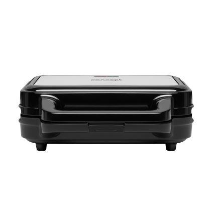Concept SV3070 - Tostapane XXL 4 in 1 900W/230V nero/acciaio inox