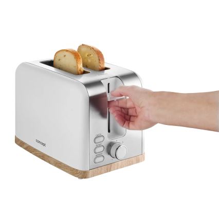 Concept TE2015 - Tostapane per 2 fette 930W/230V bianco