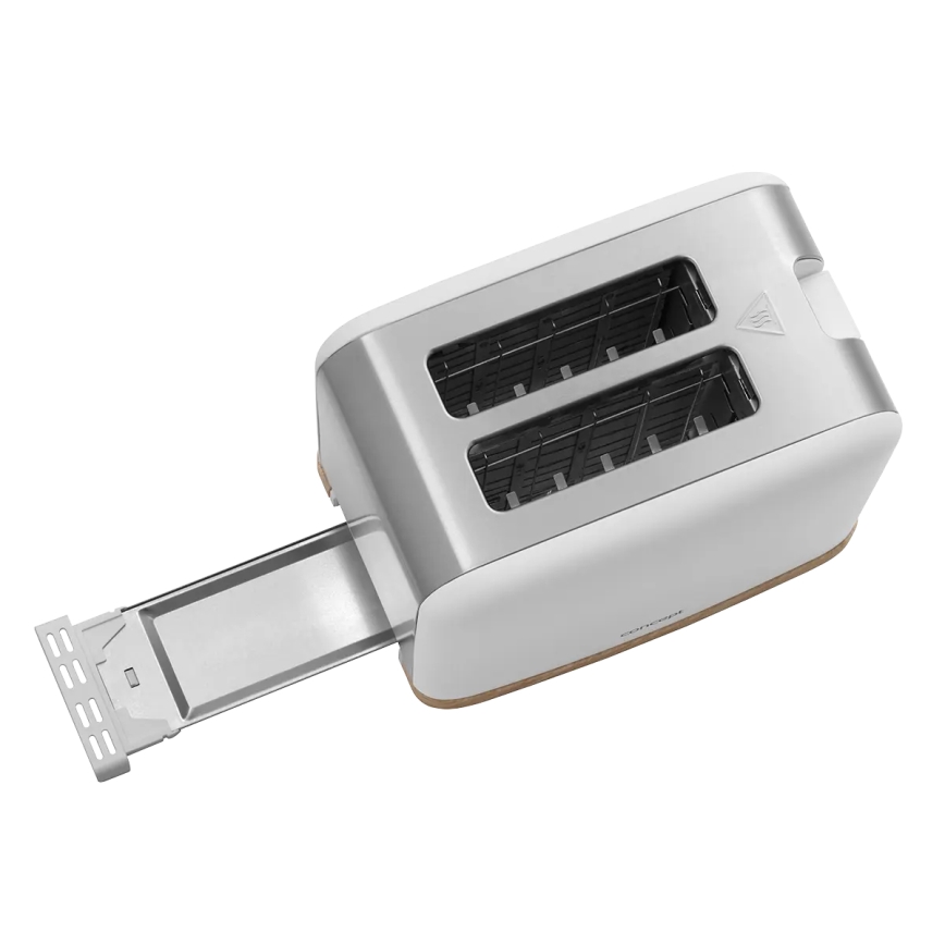 Concept TE2015 - Tostapane per 2 fette 930W/230V bianco
