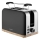 Concept TE2016 - Tostapane per 2 fette con griglia riscaldante 930W/230V, nero