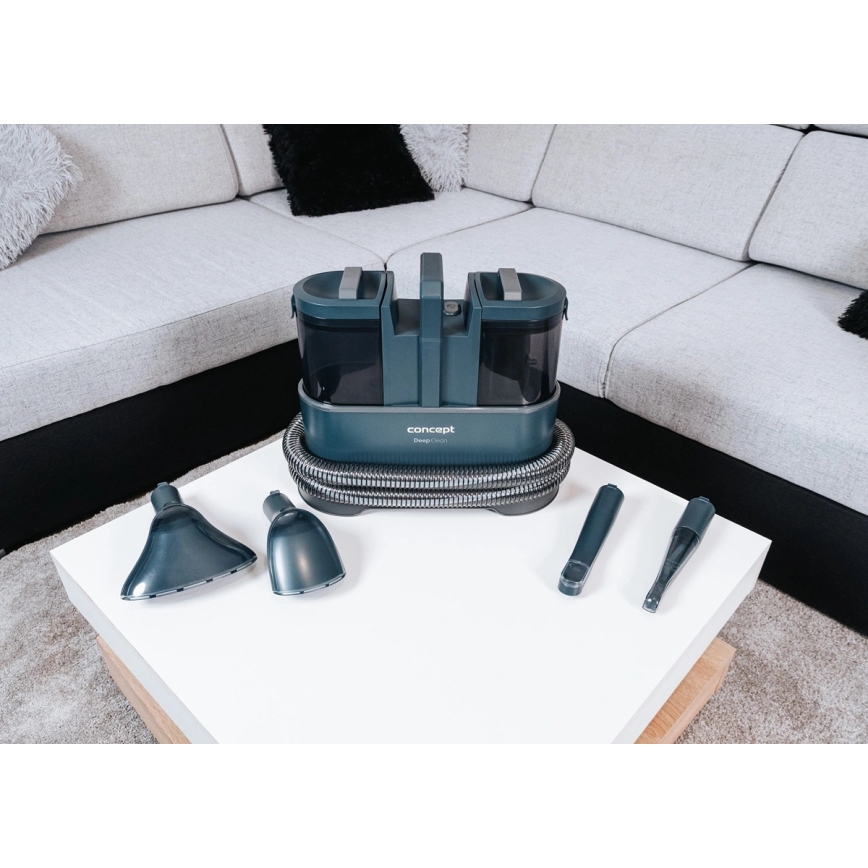 Concept TP2010 - Pulitore per tappeti DEEPCLEAN 450W/230V blu
