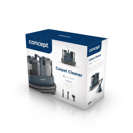 Concept TP2010 - Pulitore per tappeti DEEPCLEAN 450W/230V blu